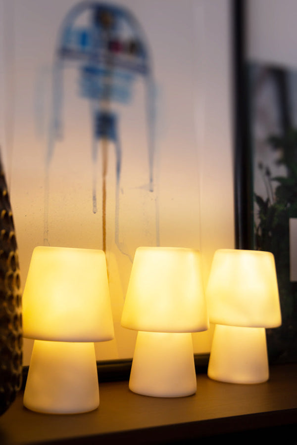 Lampada da tavolo set n. 1 Micro Trio Bianco