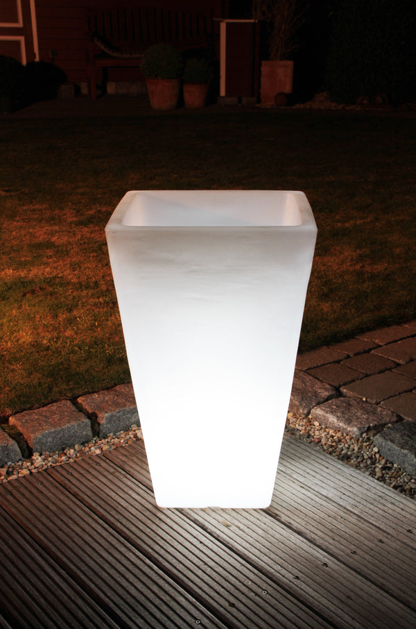 Vaso Shining Pot Square senza lampadina